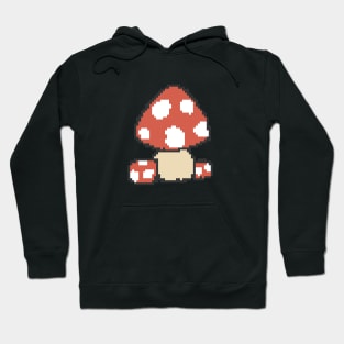 Gaming Pixel Art Mushroom Gamer Hoodie